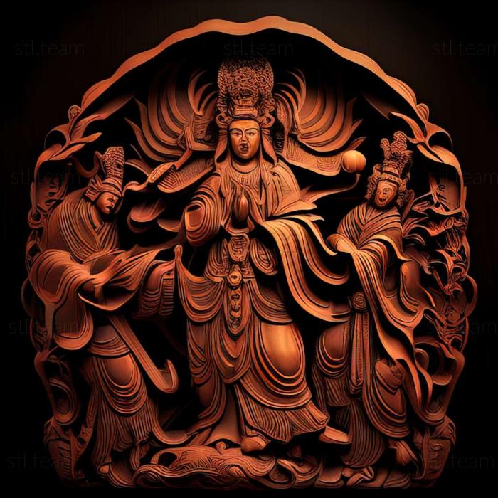 3D модель To Master the Onixpected Enter Four Heavenly Kings Siba (STL)